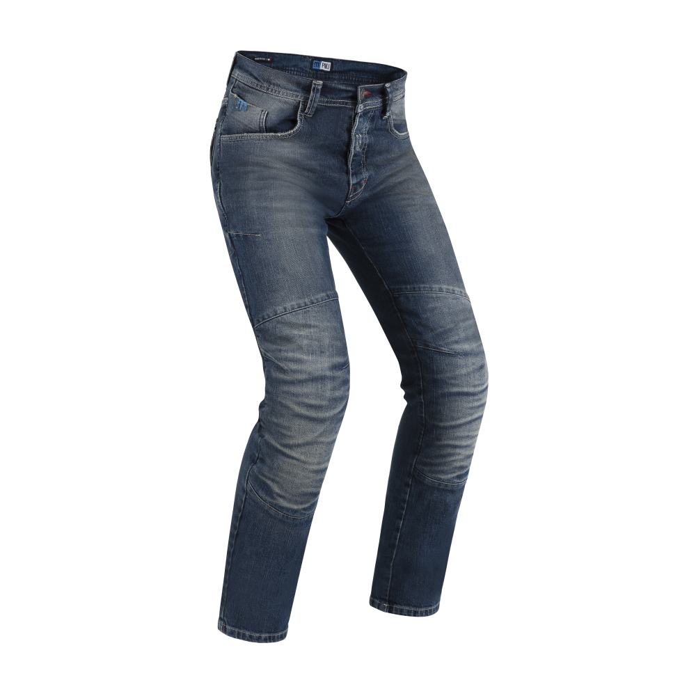 Pánské moto jeansy PMJ Vegas CE modrá - 46