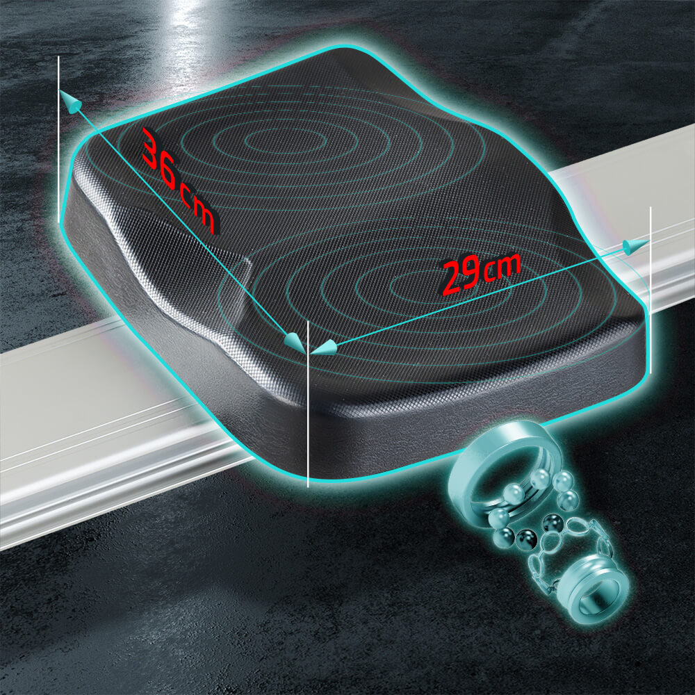 Veslovací trenažer inSPORTline Yukona Lite stříbrná - Obrázek 3