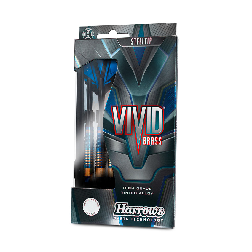Šipky Harrows Vivid Steel 3ks 21g R Black - Obrázek 5
