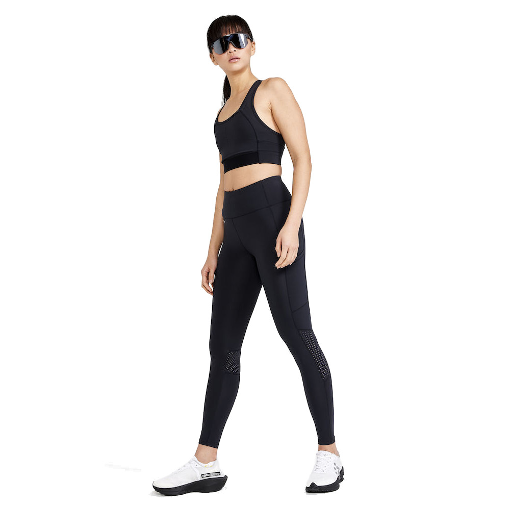 Dámské legíny CRAFT ADV Essence 2 černá s růžovou XS - Obrázek 6