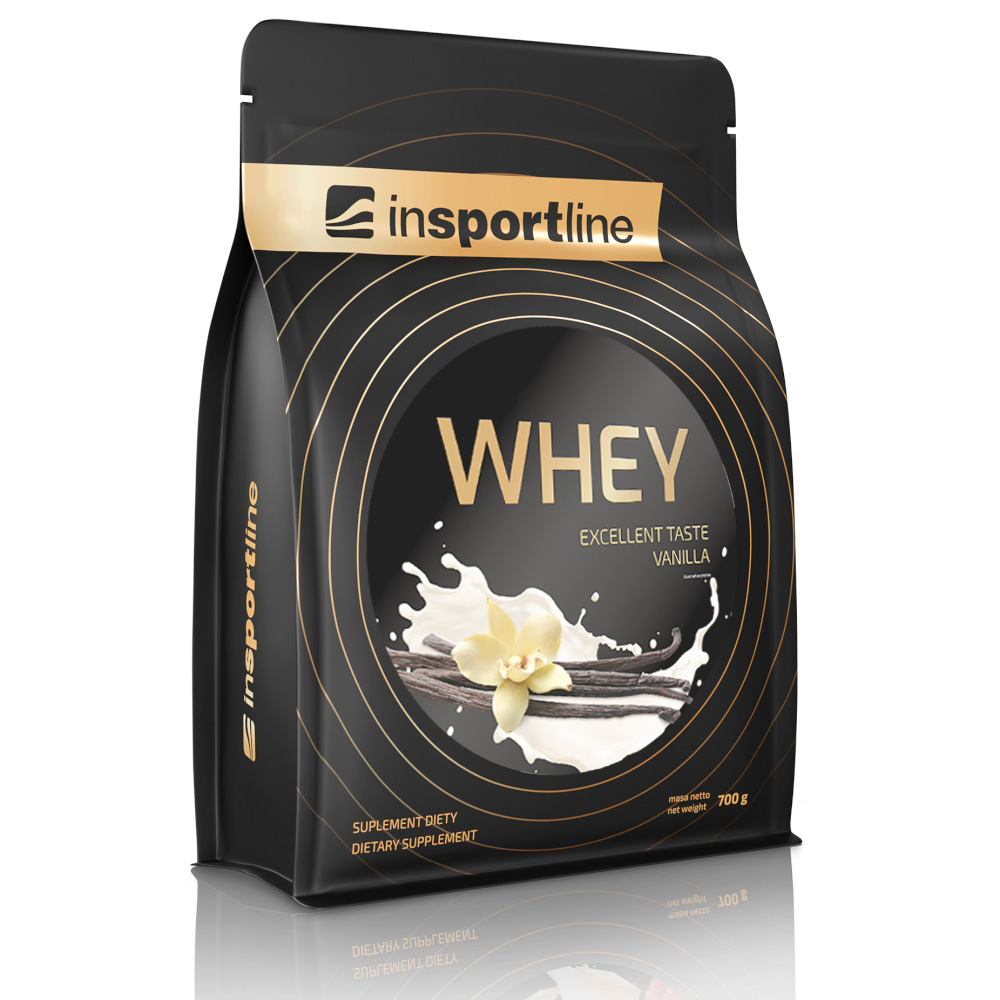 Doplněk stravy inSPORTline WHEY Protein 700g vanilka