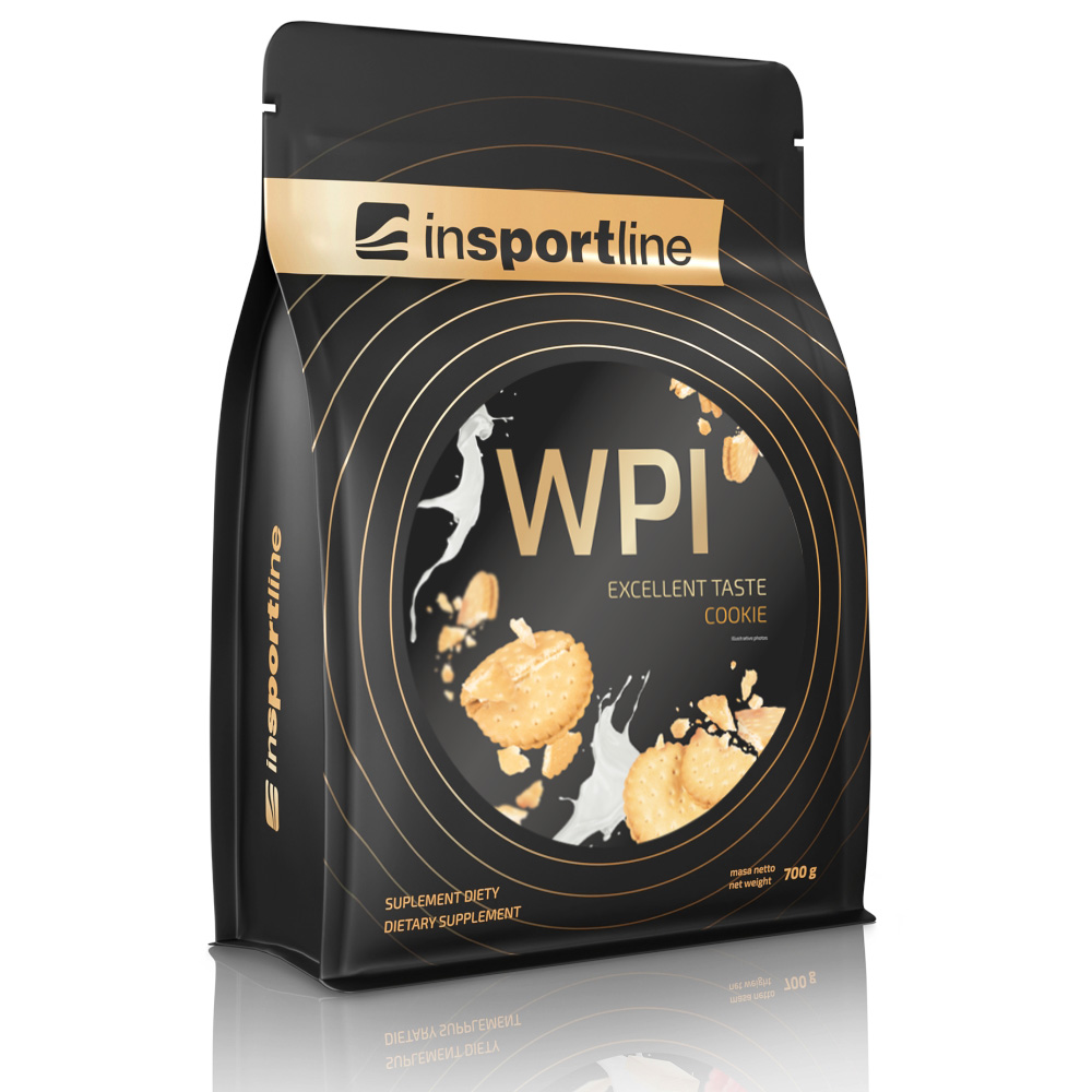 Doplněk stravy inSPORTline WPI Protein 700g  cookies