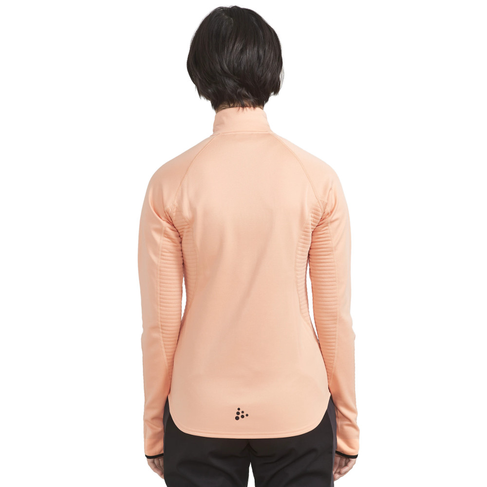 Dámská mikina CRAFT ADV Tech Fleece Thermal W oranžová S - Obrázek 5