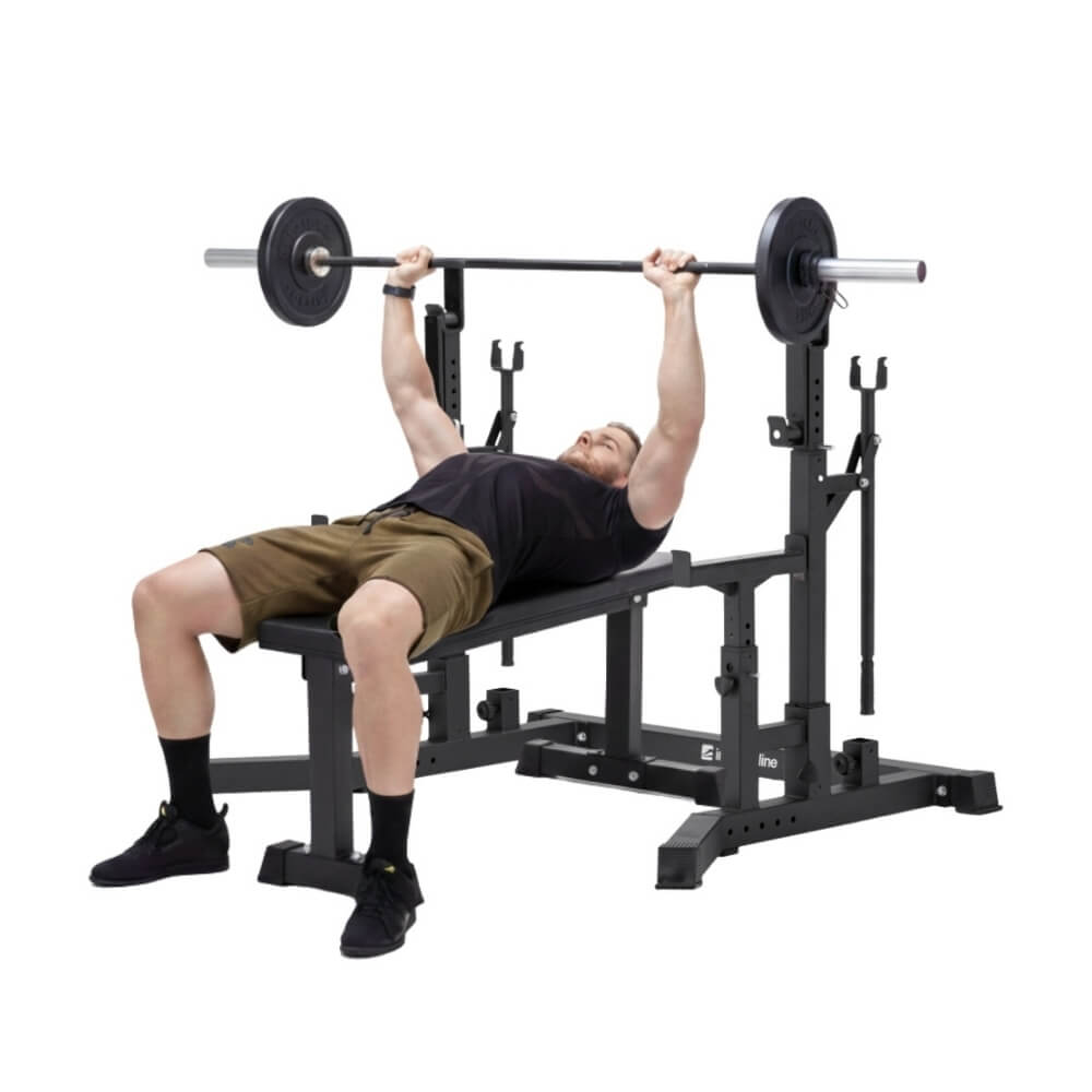Posilovací benchpress stojan inSPORTline X-NT CR20 IPF Combo Rack
