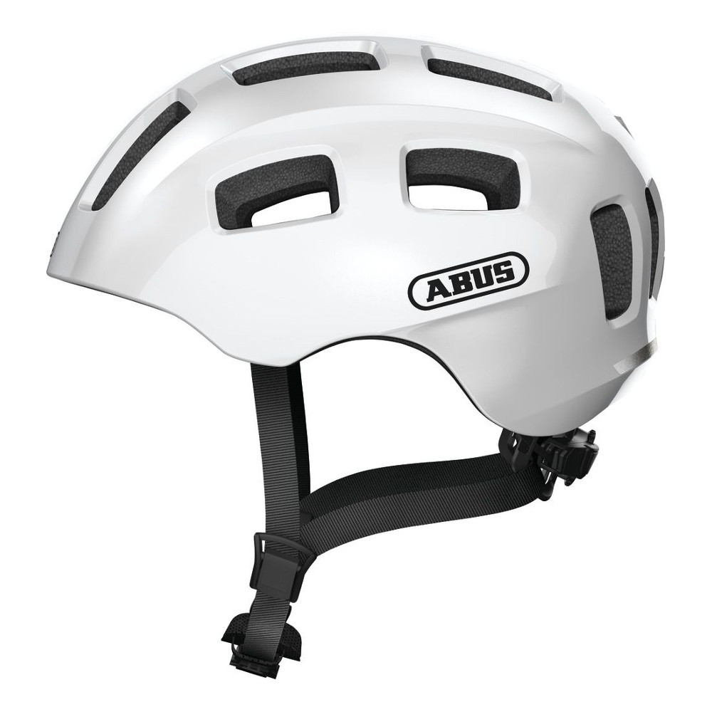 Dětská cyklo přilba Abus Youn-I 2.0  Pearl White  M (52-57)
