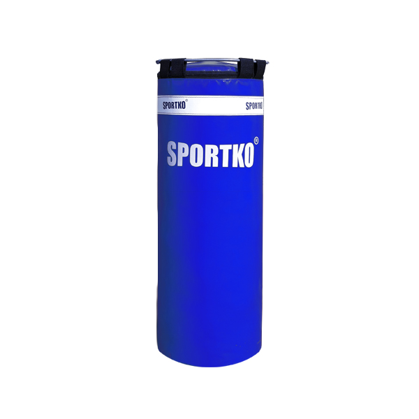 Dětský boxovací pytel SportKO MP5 29x75cm / 12kg  modrá - modrá