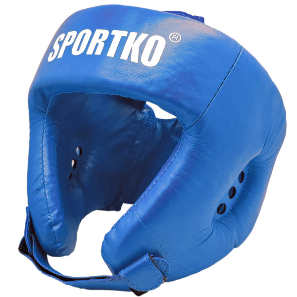 Boxerský chránič hlavy SportKO OK2  modrá  M - modrá