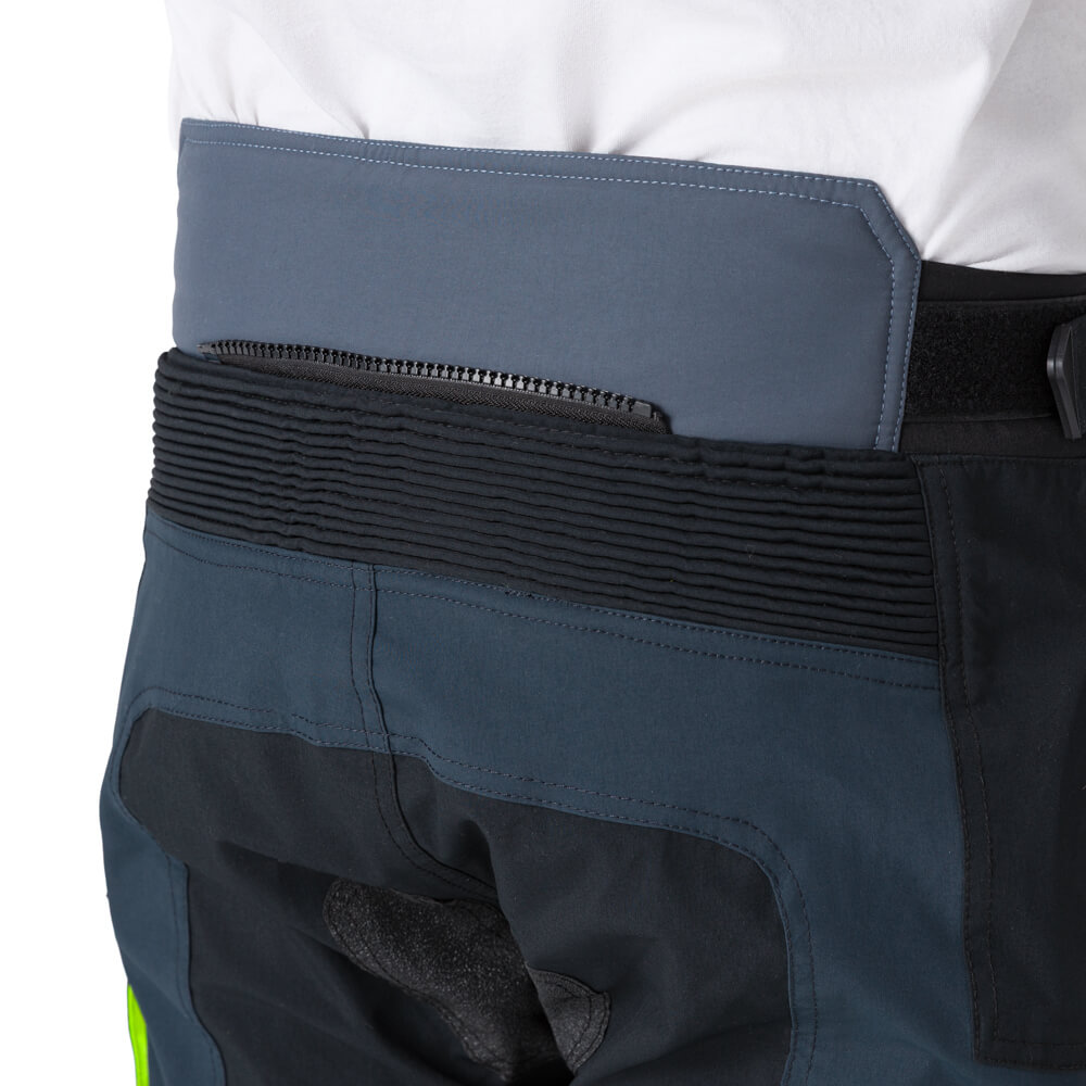 Moto kalhoty W-TEC Modock černo-modro-fluo žlutá M (obrázek 5)