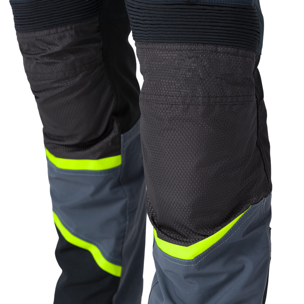 Moto kalhoty W-TEC Modock černo-modro-fluo žlutá M (obrázek 7)