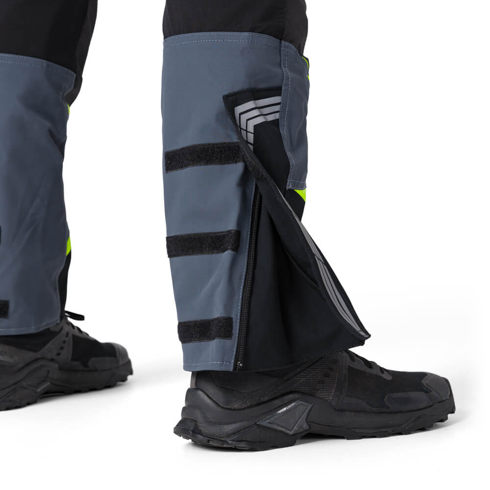 Moto kalhoty W-TEC Modock černo-modro-fluo žlutá M (obrázek 8)