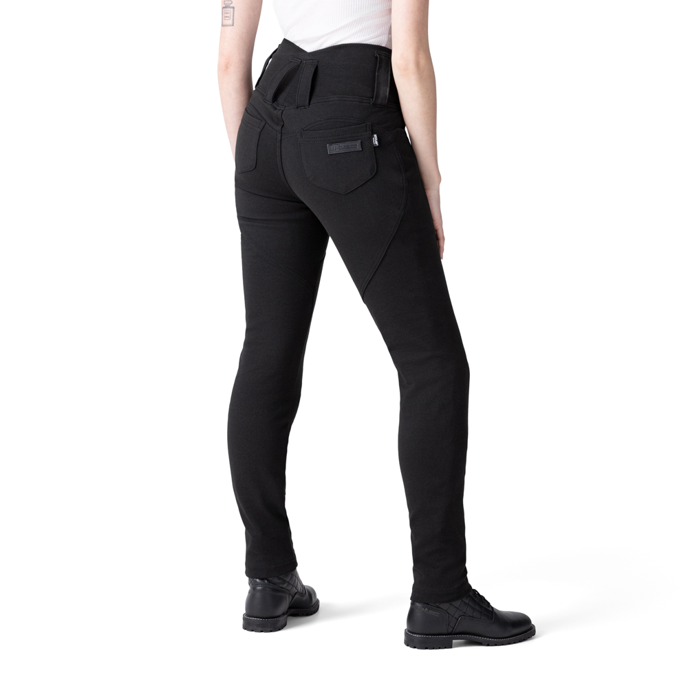 Dámské moto legíny W-TEC Nombutta s aramidem černá S (obrázek 6)