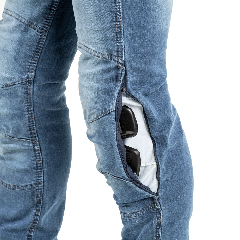 Dámské moto jeansy W-TEC Lustipa modrá M (obrázek 5)