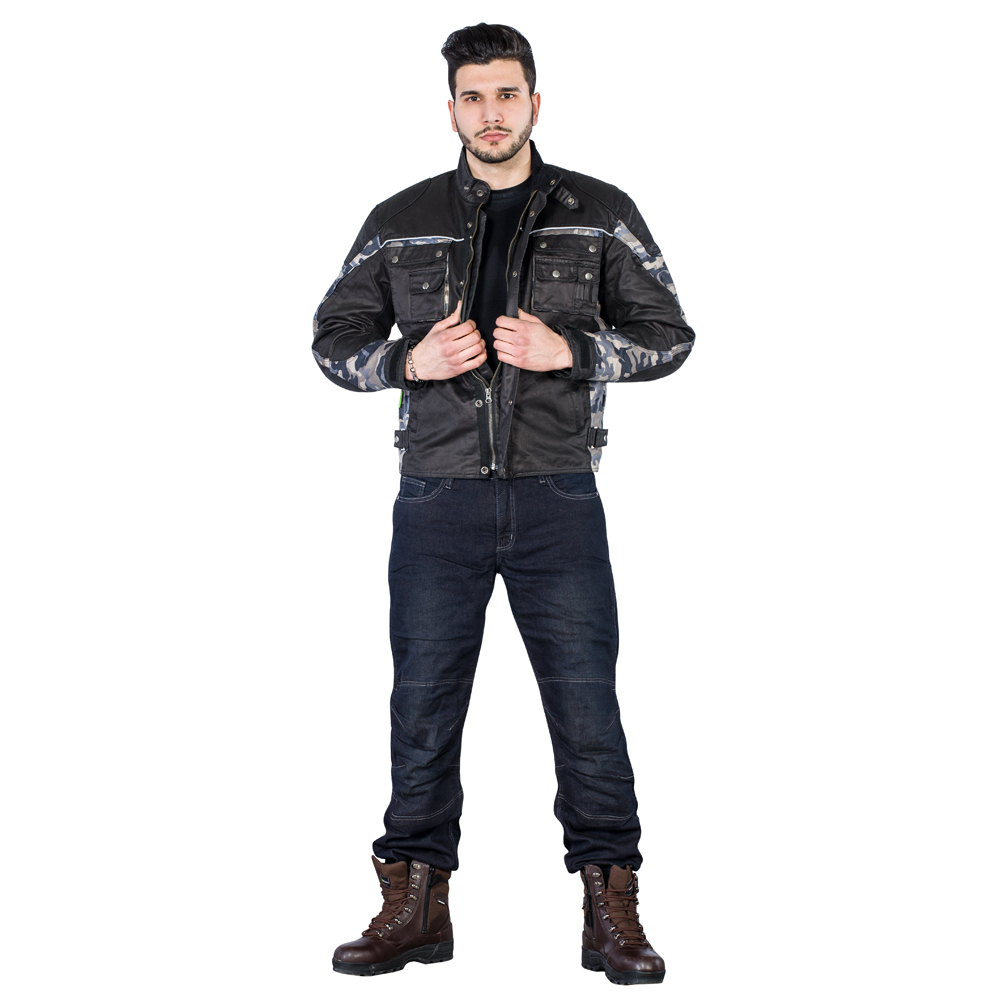 Moto jeansy W-TEC Pawted s nepromokavou membránou tmavě modrá M (obrázek 10)
