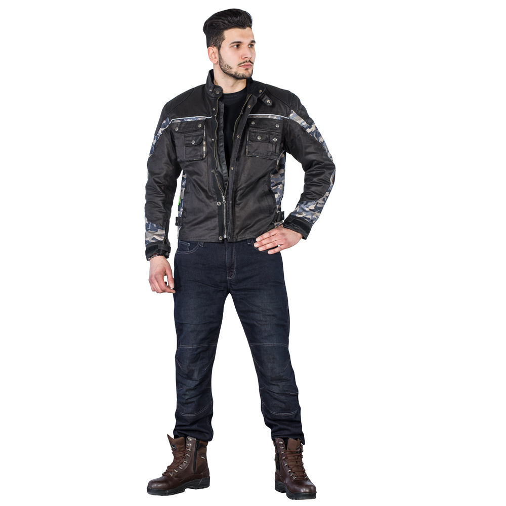 Moto jeansy W-TEC Pawted s nepromokavou membránou tmavě modrá M (obrázek 11)