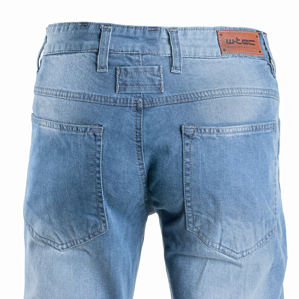 Pánské moto jeansy W-TEC Shiquet modrá 5XL prodloužená délka - Obrázek 6