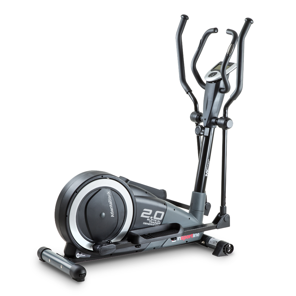 Eliptical inSPORTline Atlanta Black manuální