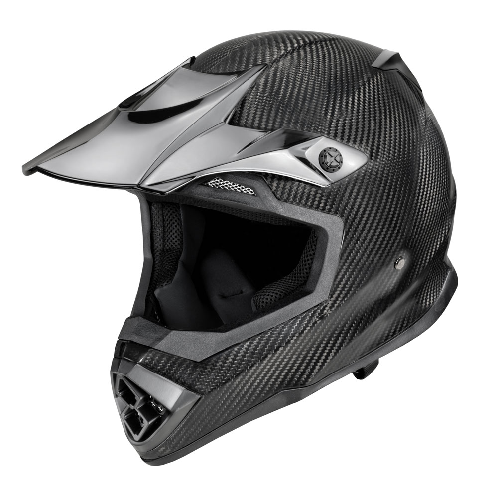 Motokrosová přilba W-TEC Crosscomp karbon lesk - XS (53-54)