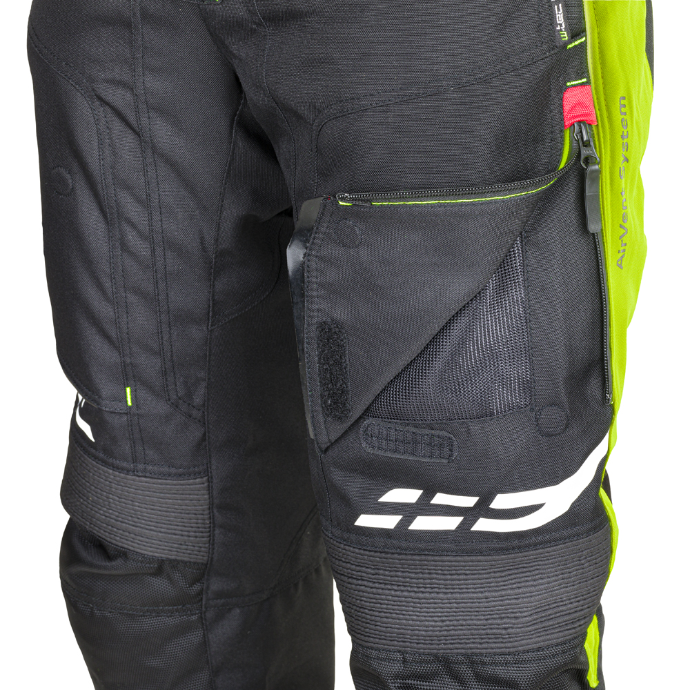 Pánské moto kalhoty W-TEC Spirital černo-oranžová S (obrázek 8)