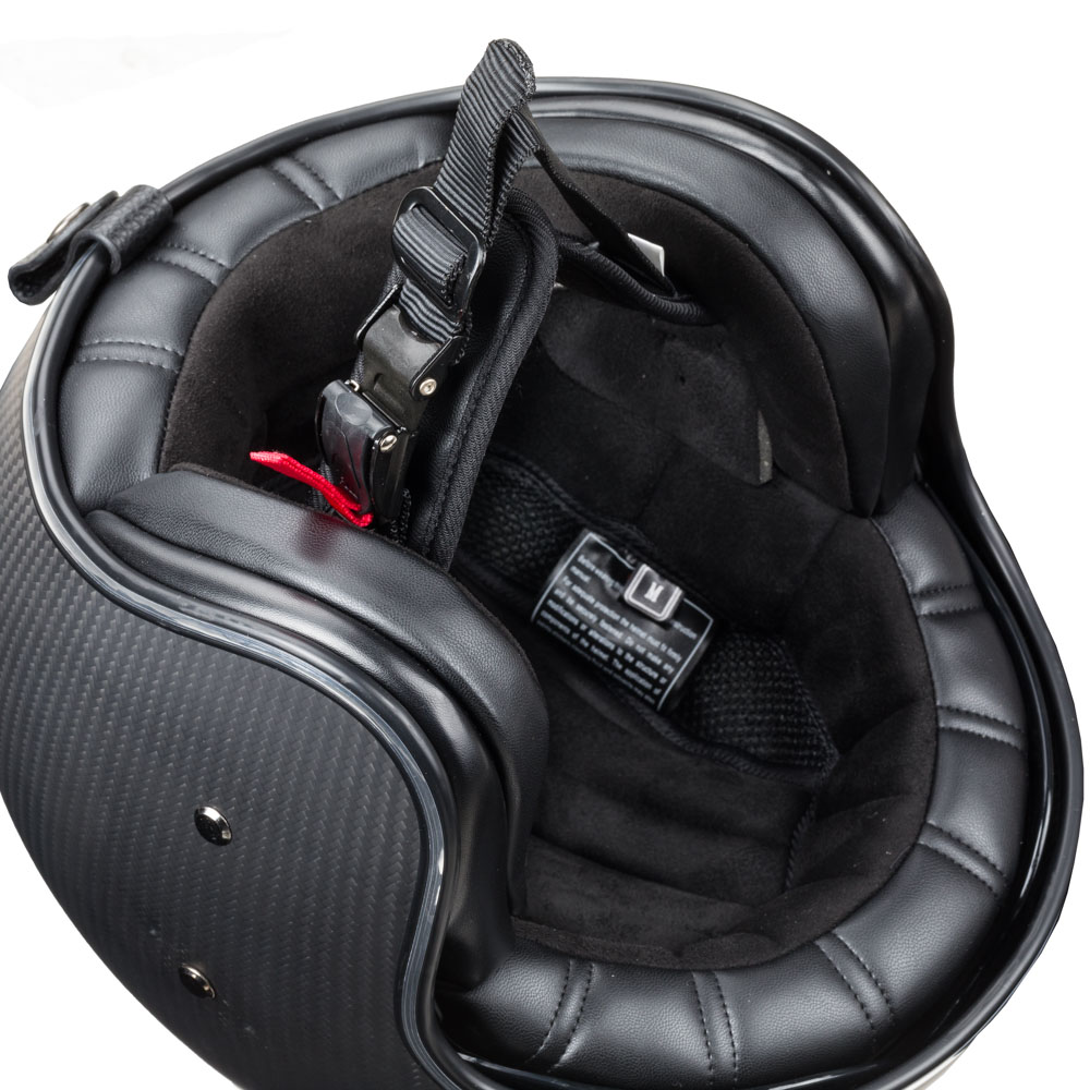 Moto přilba W-TEC Angeric Matt Carbon Matt Carbon S (55-56) - Obrázek 4