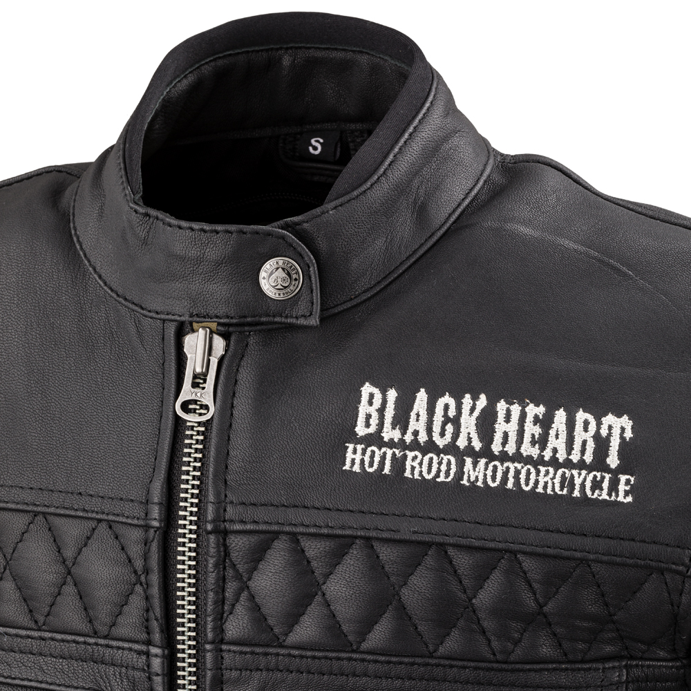 Dámská kožená moto bunda W-TEC Black Heart Raptura černá M (obrázek 11)