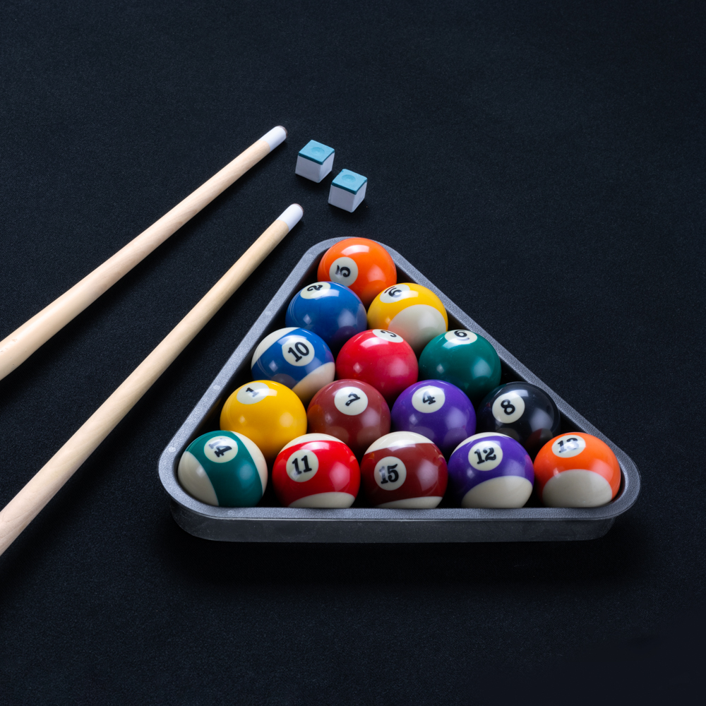 Billiardový stůl 3v1 inSPORTline Residento tmavé dřevo - Obrázek 6