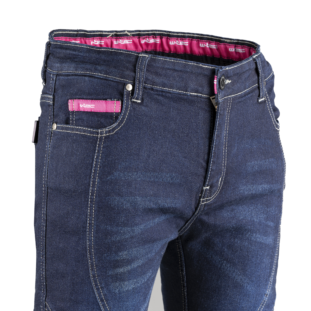 Dámské moto džíny W-TEC Rafael modrá 3XL (obrázek 11)