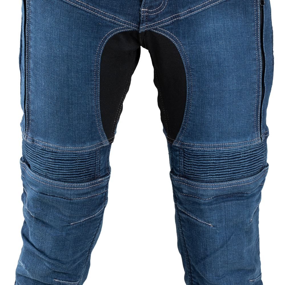 Dámské moto jeansy W-TEC Biterillo Lady modrá M - Obrázek 5