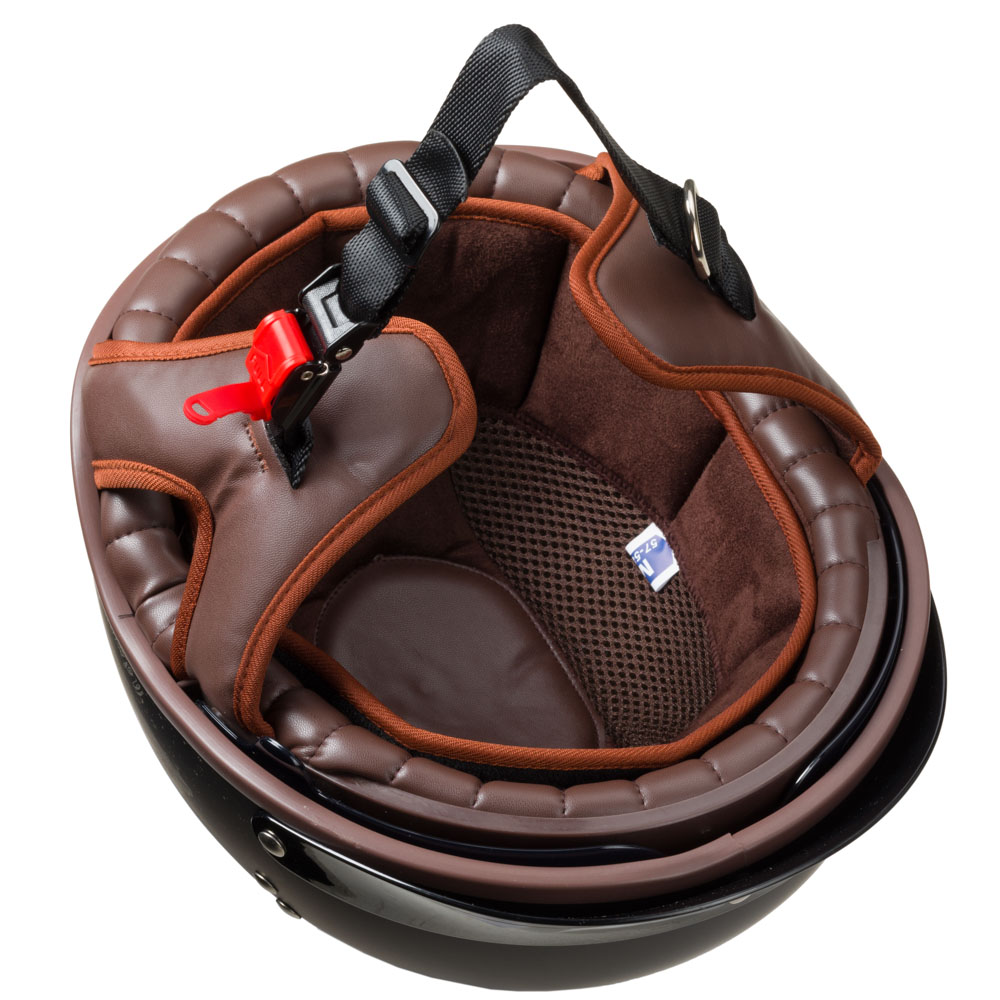 Retro přilba W-TEC Longroad Los Angeles XXL (63-64) - Obrázek 4