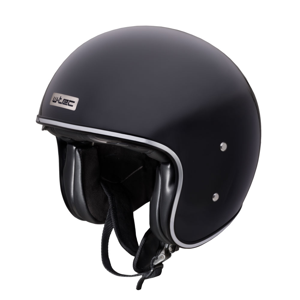 Moto přilba W-TEC Angeric Gloss Black Gloss Black - XS (53-54)