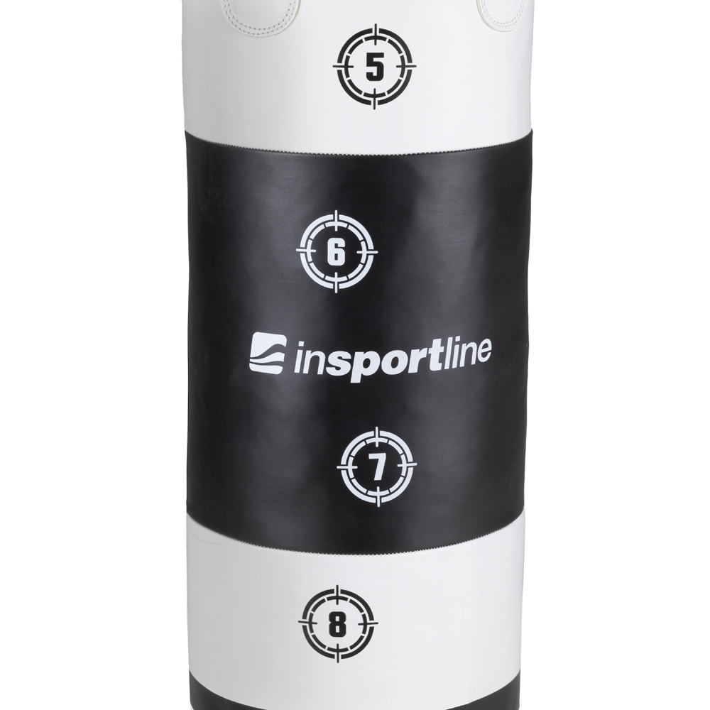 Boxovací pytel inSPORTline Robkin 35x90cm / 25kg černo-bílá (obrázek 5)