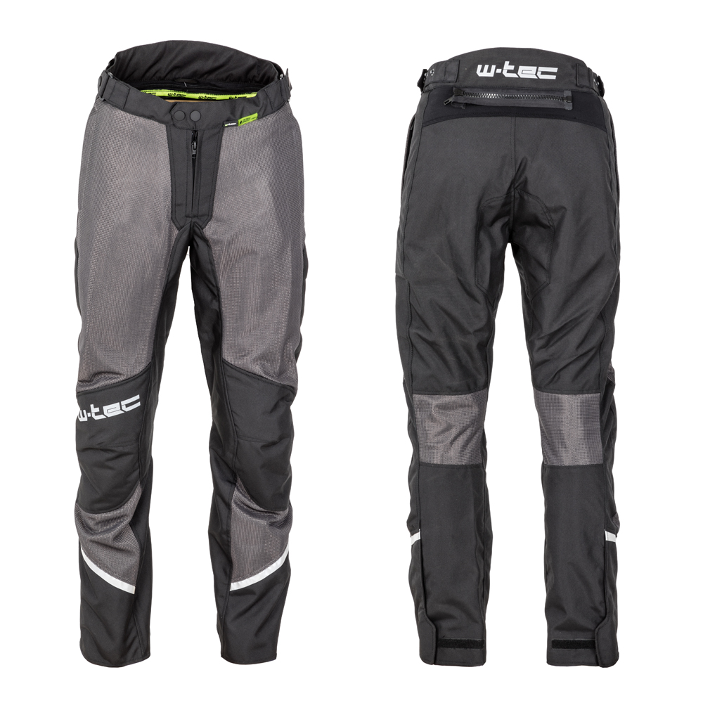 Pánské letní moto kalhoty W-TEC Alquizar  Black-Grey  4XL - Black,Grey