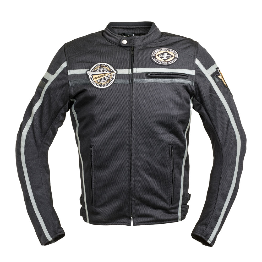 Moto bunda W-TEC Bellvitage Black  černá  6XL