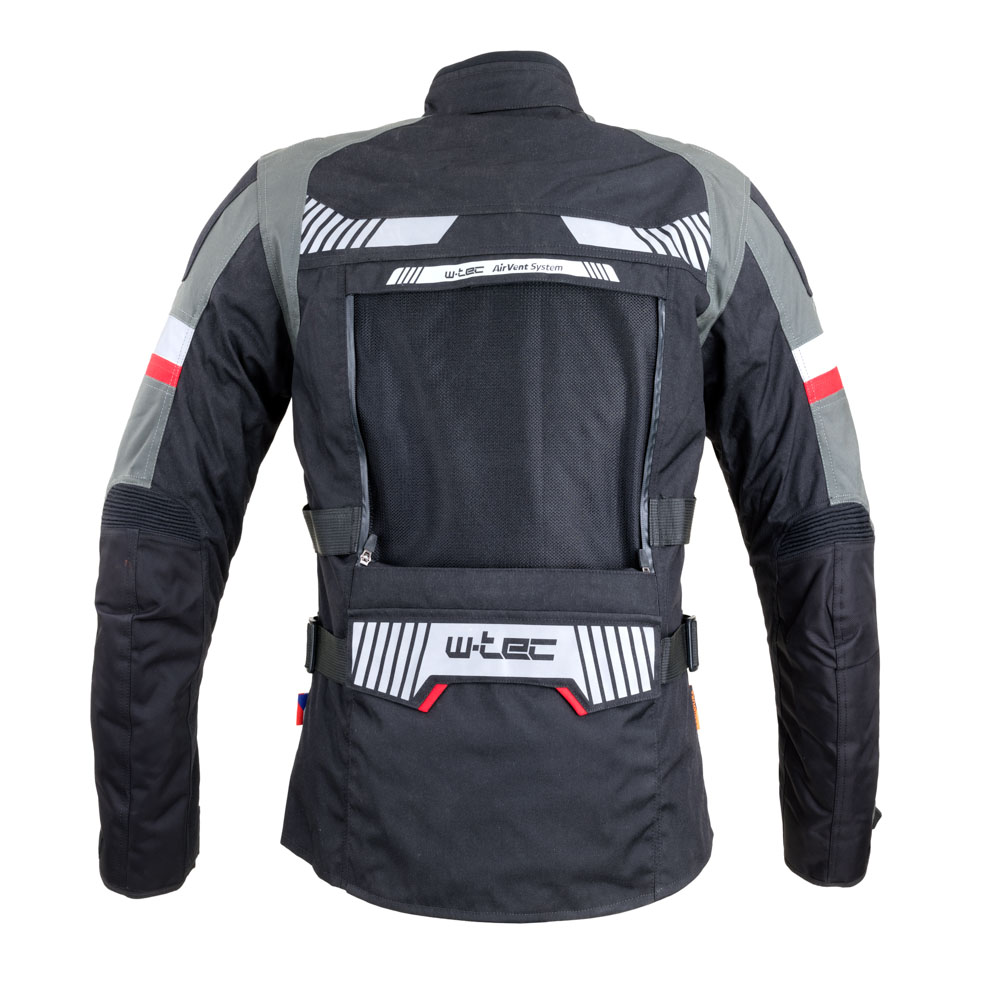 Touringová moto bunda W-TEC Excellenta Evo Thunderstorm Gray 6XL - Obrázek 4