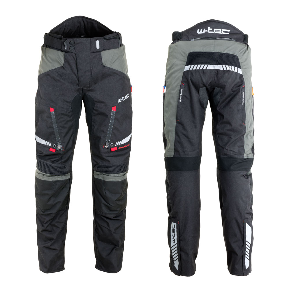 Moto kalhoty W-TEC Excellent Thunderstorm Gray - XXL