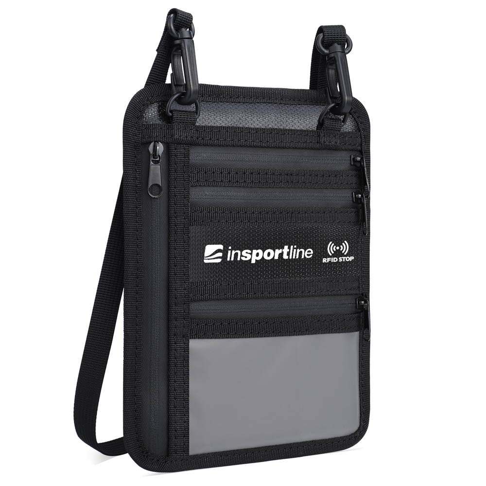 Cestovní peněženka na doklady inSPORTline Tahopa 14,5x19,5 cm s RFID ochranou