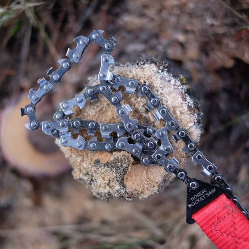 Kapesní řetězová pila Nordic Pocket Saw Green - Obrázek 4