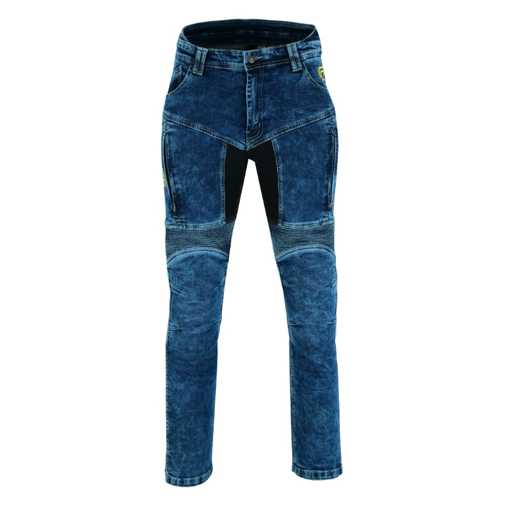 Moto jeansy BOS Prado Acid Blue - 30