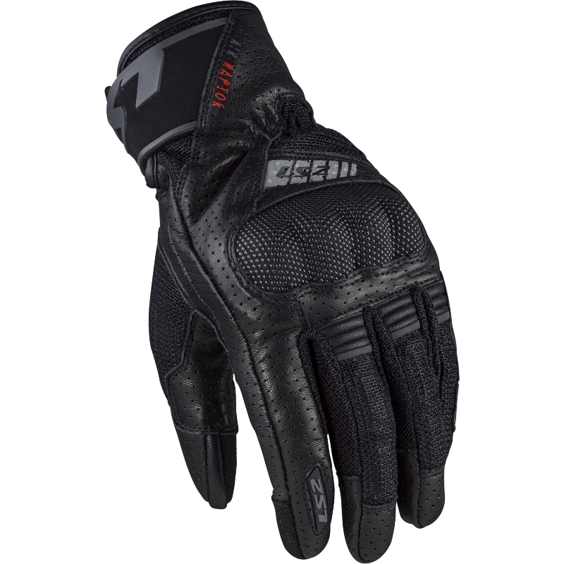 Pánské moto rukavice LS2 Air Raptor Black  černá  XXL