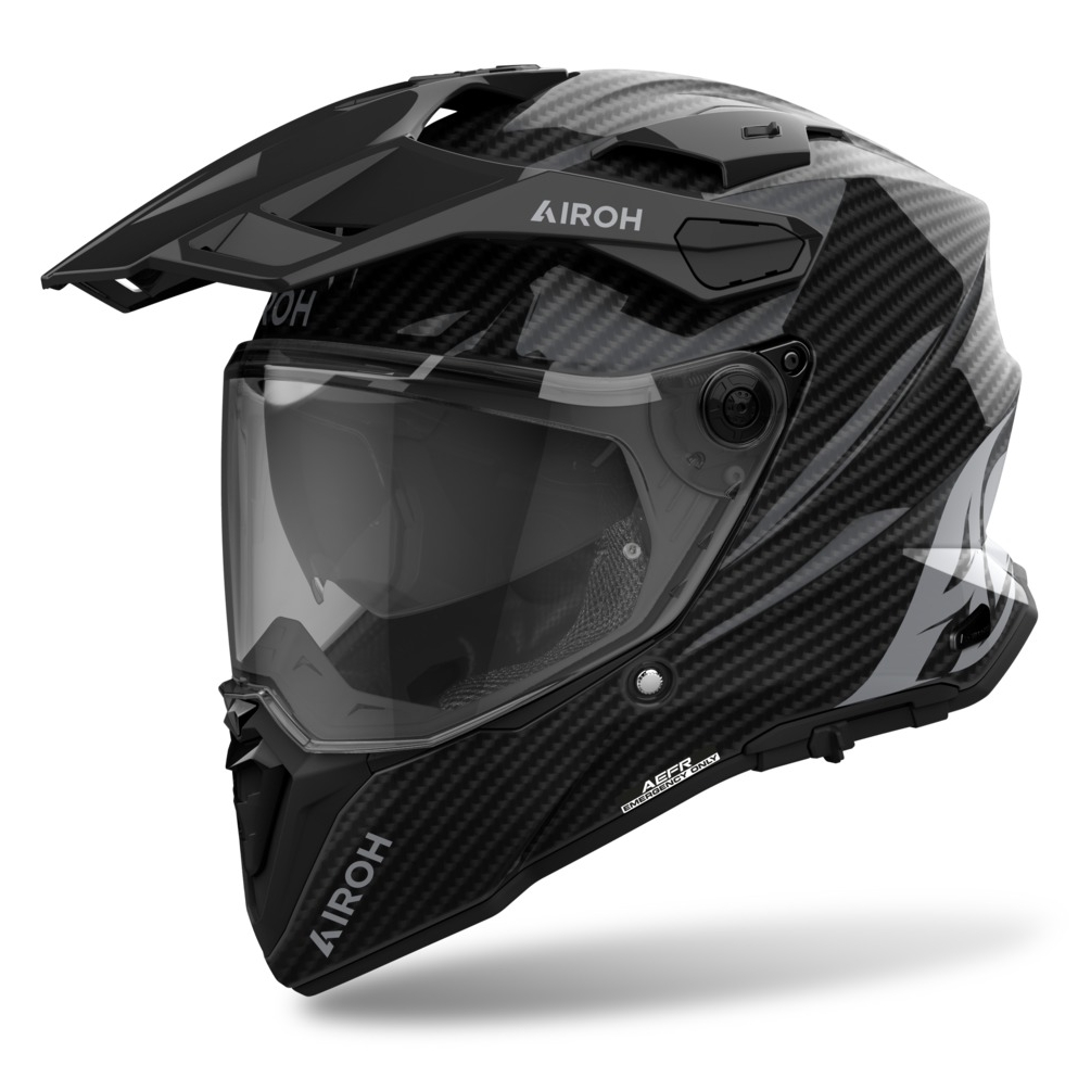 Moto přilba Airoh Commander 2 Carbon lesklá XXL (63)