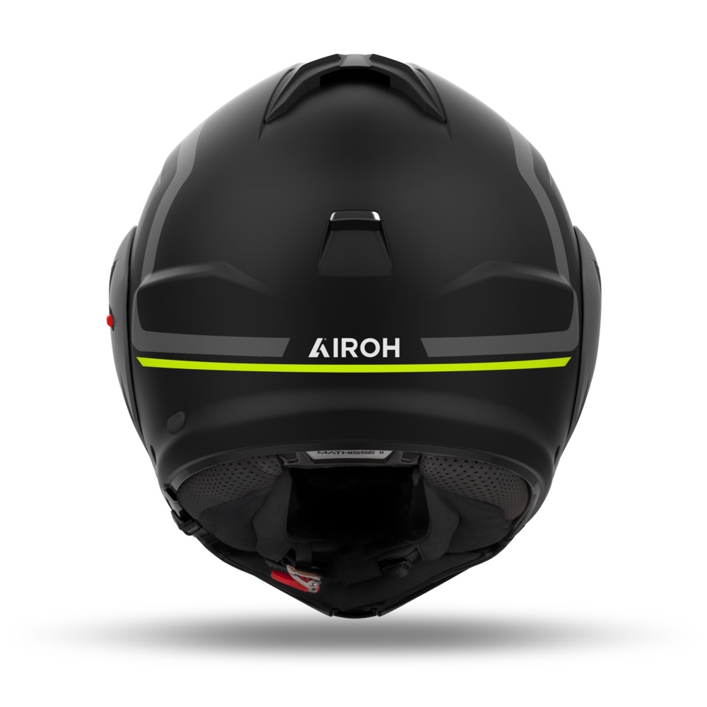 Překlopná přilba AIROH MATHISSE 2 Genius P/J žlutá matná 3XL (64) - Obrázek 3