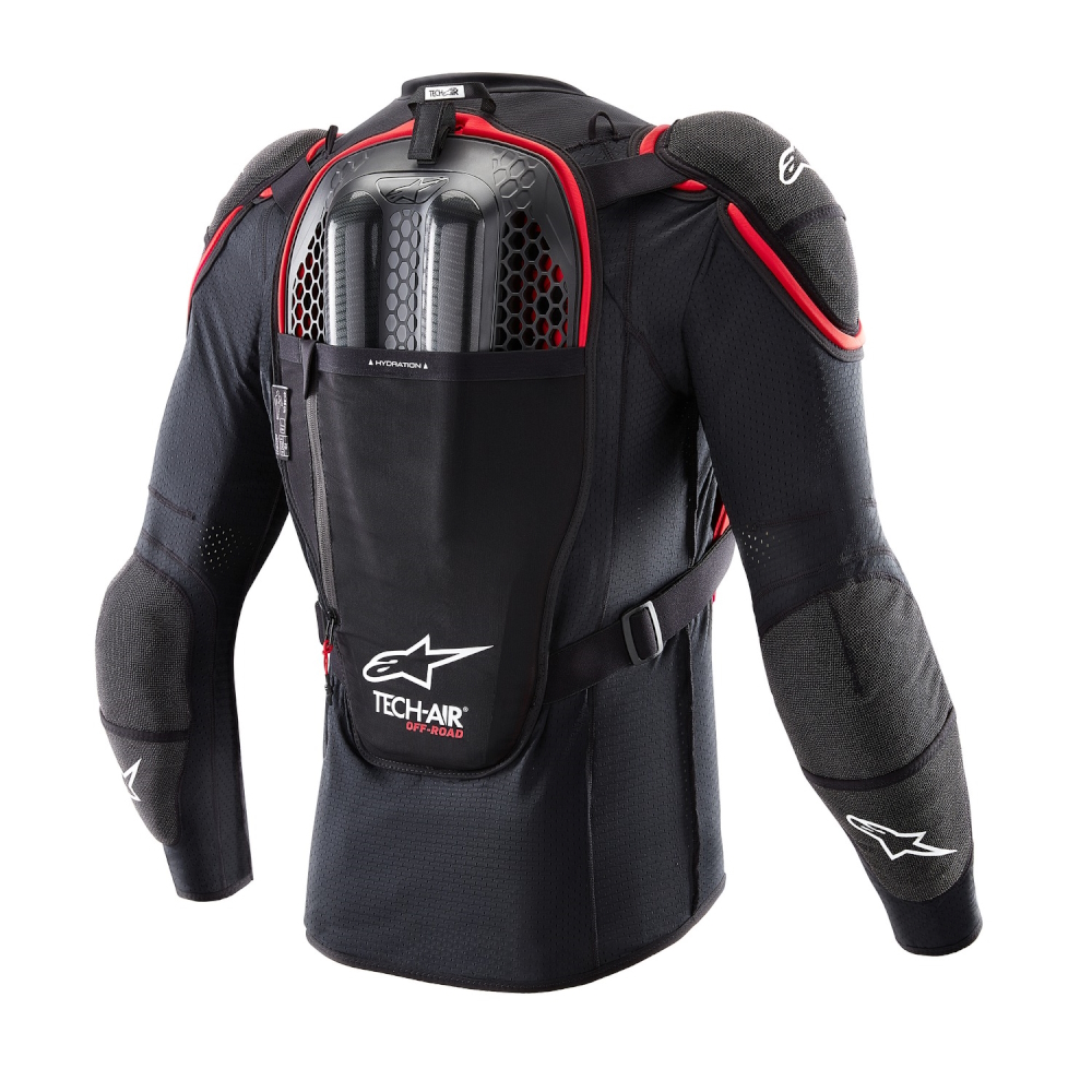 Airbagová vesta Alpinestars Tech-Air® Off-Road System černá/červená XL - Obrázek 4