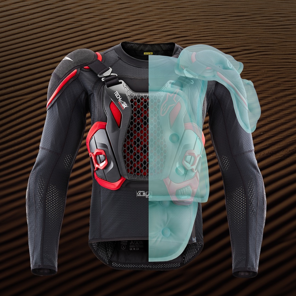 Airbagová vesta Alpinestars Tech-Air® Off-Road System černá/červená L (obrázek 9)