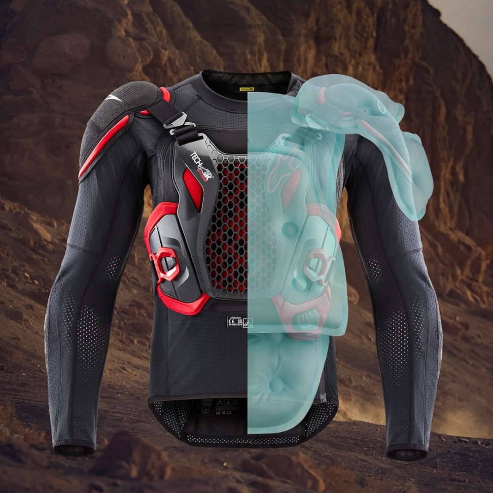 Airbagová vesta Alpinestars Tech-Air® Off-Road System černá/červená L (obrázek 10)