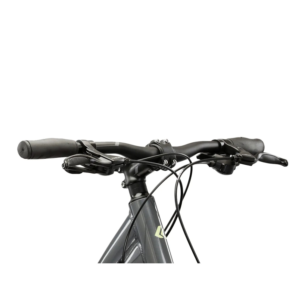 Dámské crossové kolo Kross EVADO 3.0 28" Gen 007 L (19", 168-180 cm) šedá/zelená/lesk (obrázek 4)