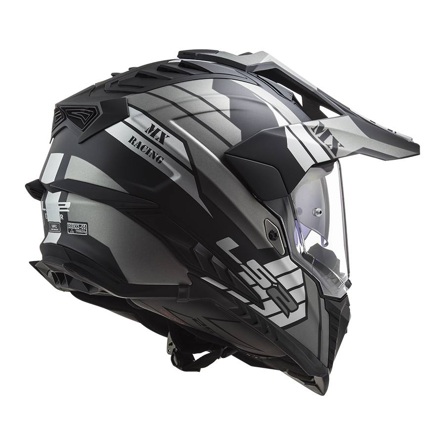 Enduro helma LS2 MX701 Explorer Atlantis Matt Titanium XS (53-54) (obrázek 8)