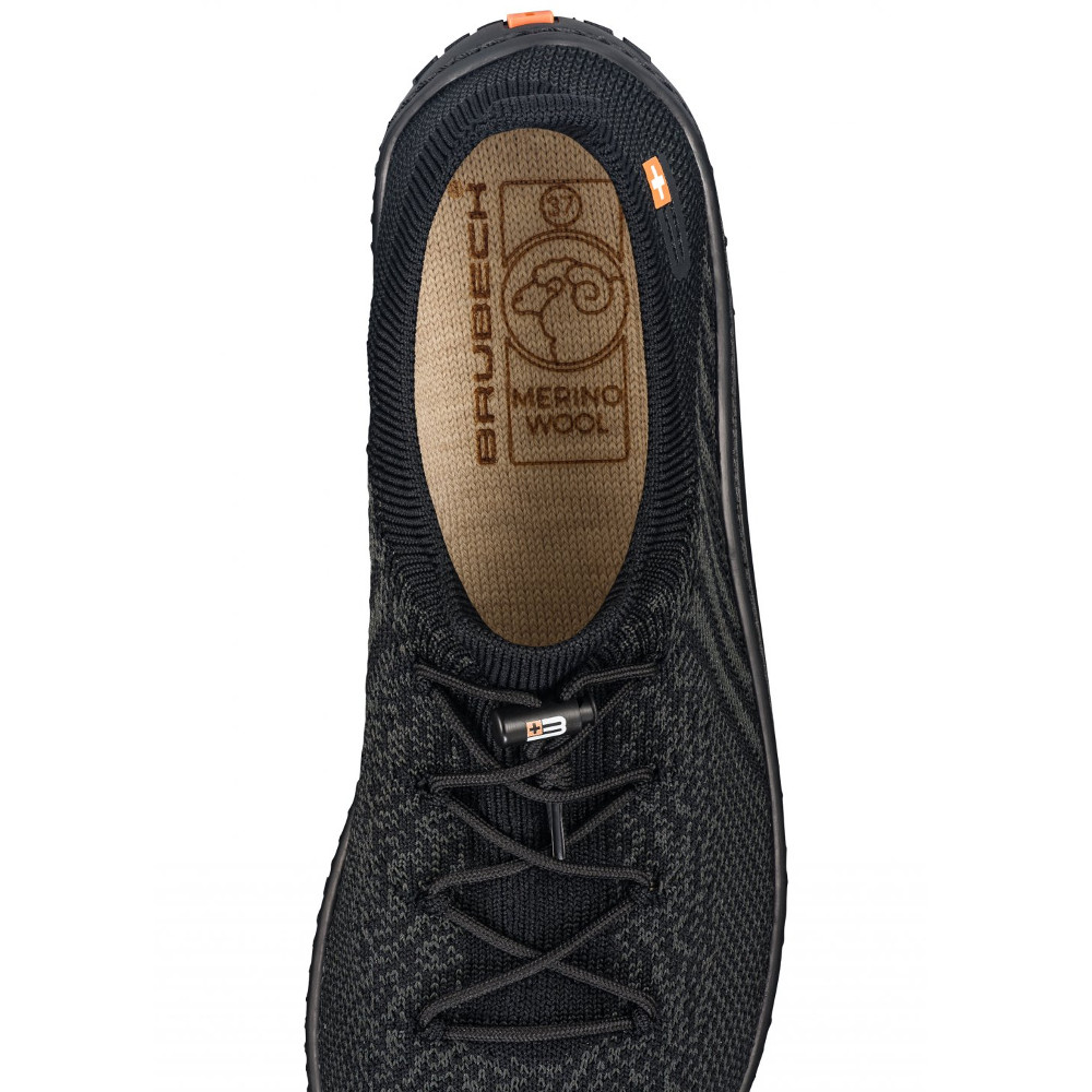 Dámské barefoot boty Brubeck Merino Black 37 - Obrázek 6