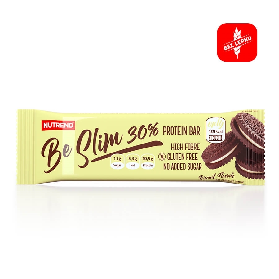 Proteinová tyčinka Nutrend Be Slim 35g biscuit