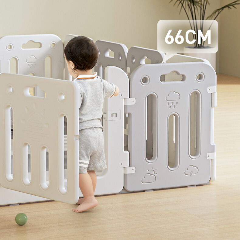 Dětská plastová ohrádka inSPORTline Klaudino 12+2 188x208x66 cm - Obrázek 4