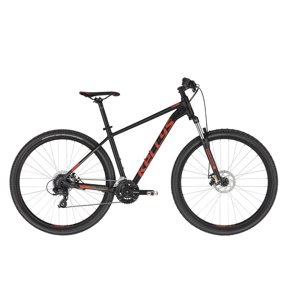 Horské kolo KELLYS SPIDER 30 29" - model 2021 Black - S (17'')
