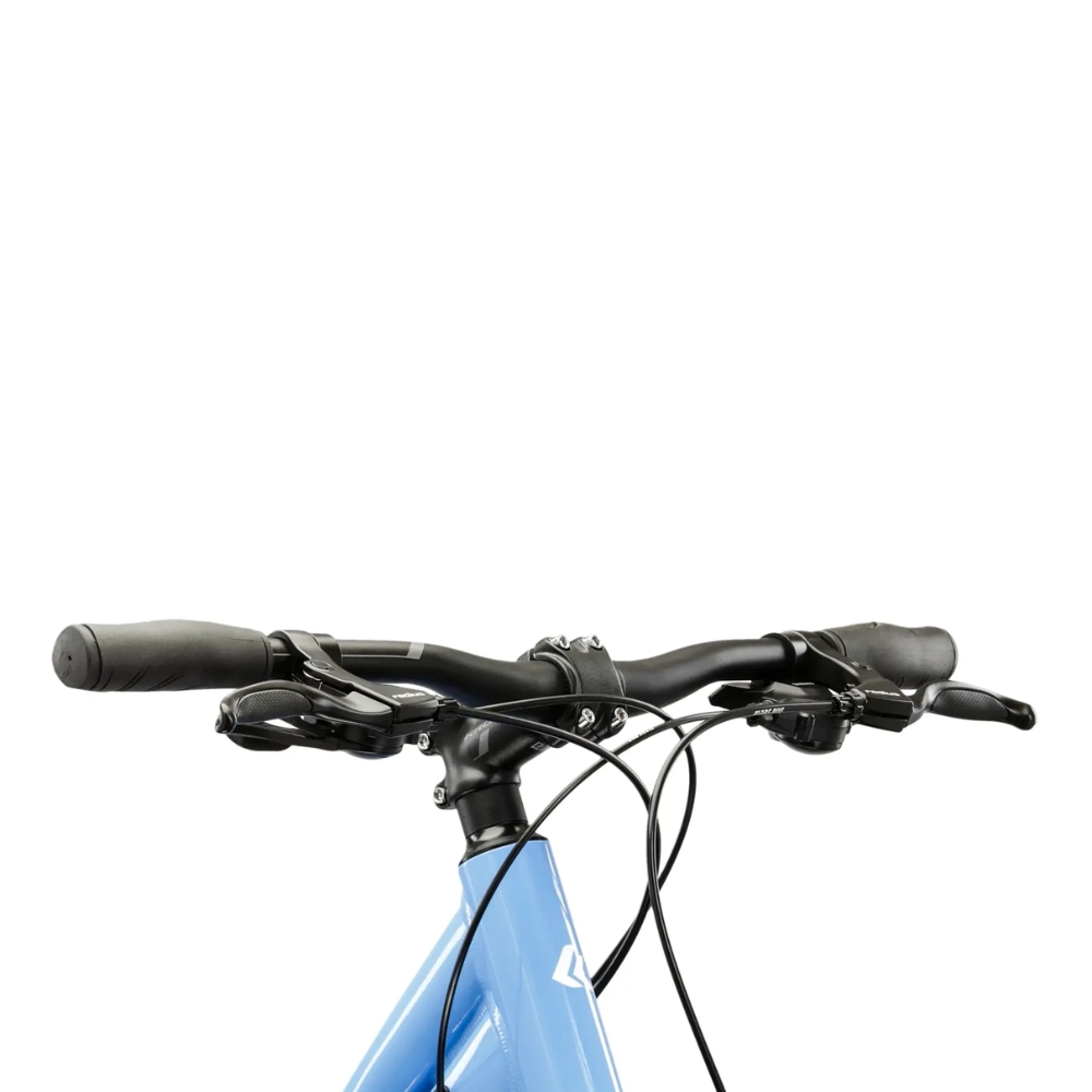 Dámské crossové kolo Kross Evado 3.0 28" Gen 007 L (19", 168-180 cm) modrá / bílá / lesk - Obrázek 4